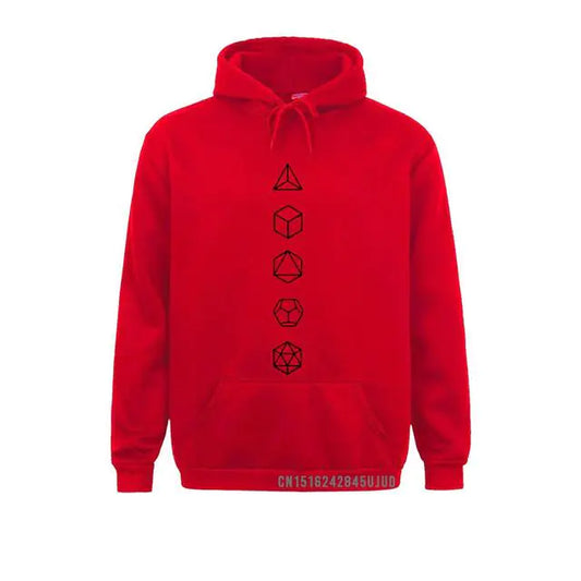 Men's Hoodie with Sacred Geometry Design