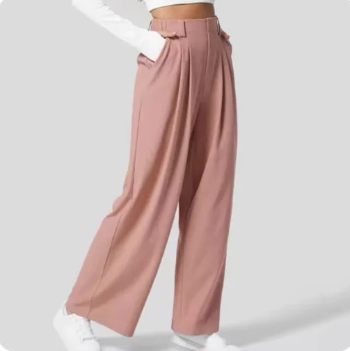 Chic Comfort Pocket Trousers